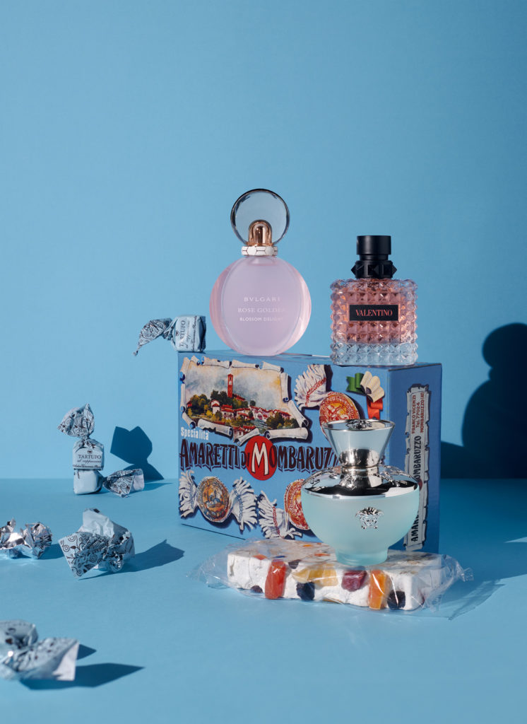 Camille et charlotte gala parfums italiens bd