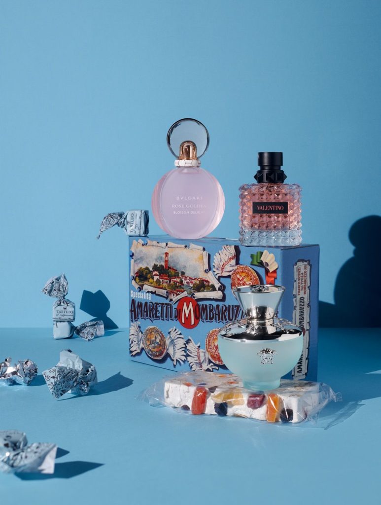 Camille et charlotte gala parfums italiens bd