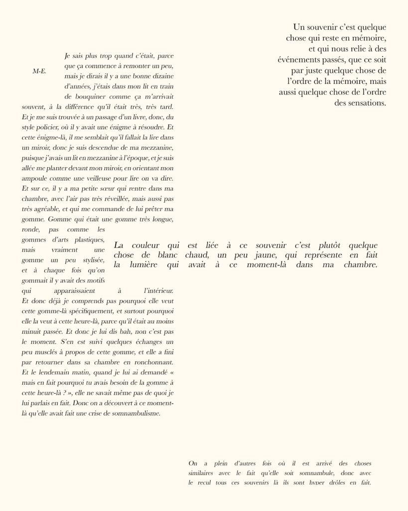 Camille et charlotte DCMRDIELT texte Meg